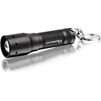 Led Lenser 8313 K3 - Linterna con anilla llavero en caja regalo- color negro